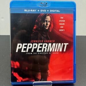 Peppermint (Blu-ray + DVD, 2018) Jennifer Garner Universal